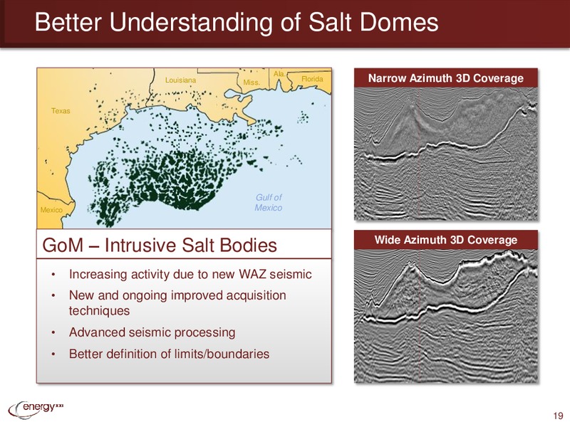 Enercom Conference – Energy XXI Gulf Coast, Inc – slide 18