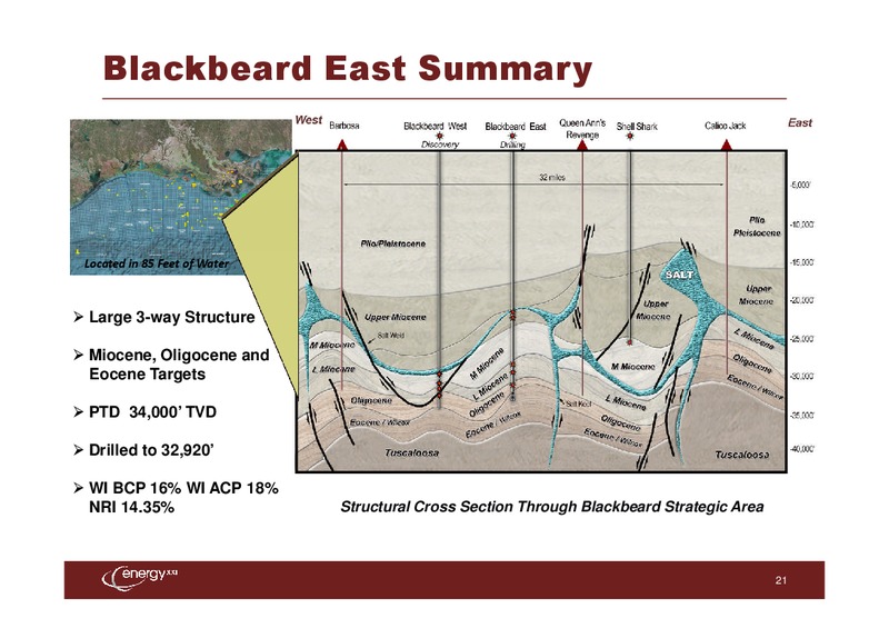 UBS Leveraged Finance Conference – Energy XXI Gulf Coast, Inc – slide 20