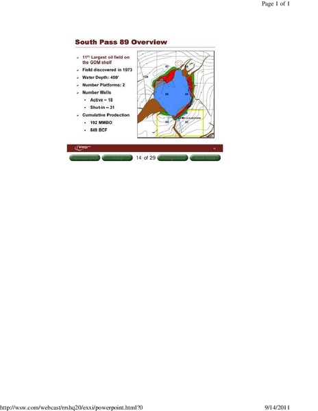 Rodman & Renshaw Annual Global Investment Conference – Energy XXI Gulf Coast, Inc – slide 14