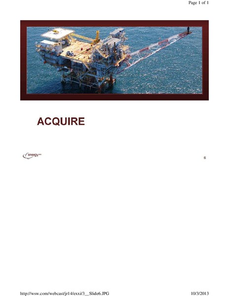 Johnson Rice & Company Energy Conference – Energy XXI Gulf Coast, Inc – slide 6
