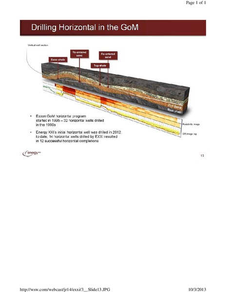 Johnson Rice & Company Energy Conference – Energy XXI Gulf Coast, Inc – slide 13