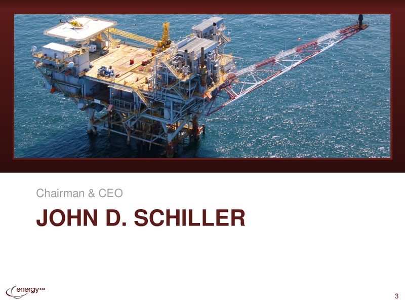 First Quarter 2014 Earnings Conference Call – Energy XXI Gulf Coast, Inc – slide 2