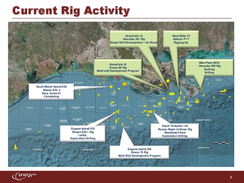 Jefferies 2nd Annual Global Energy Conference – Energy XXI Gulf Coast, Inc – slide 7