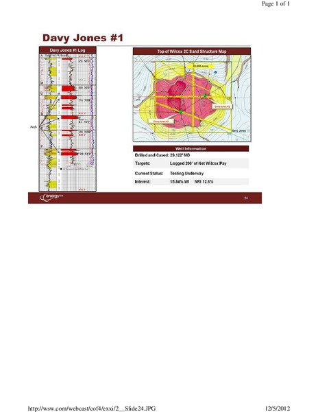 Capital One Southcoast 2012 Energy Conference – Energy XXI Gulf Coast, Inc – slide 24