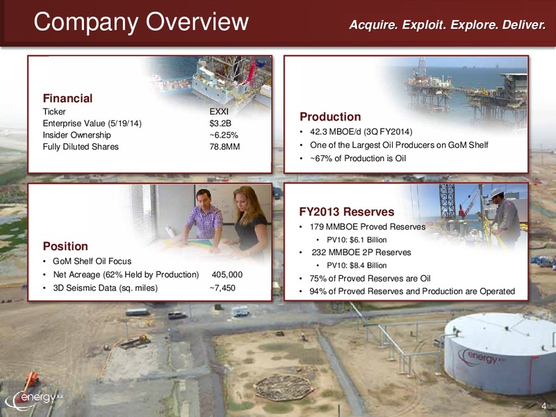 UBS GLOBAL OIL AND GAS CONFERENCE – Energy XXI Gulf Coast, Inc – slide 3