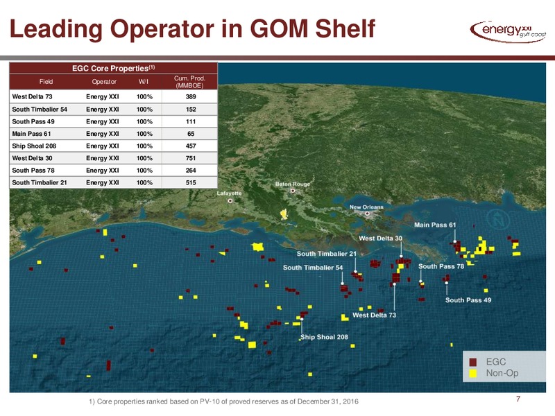 April 2017 Investor Presentation – Energy XXI Gulf Coast, Inc – slide 5