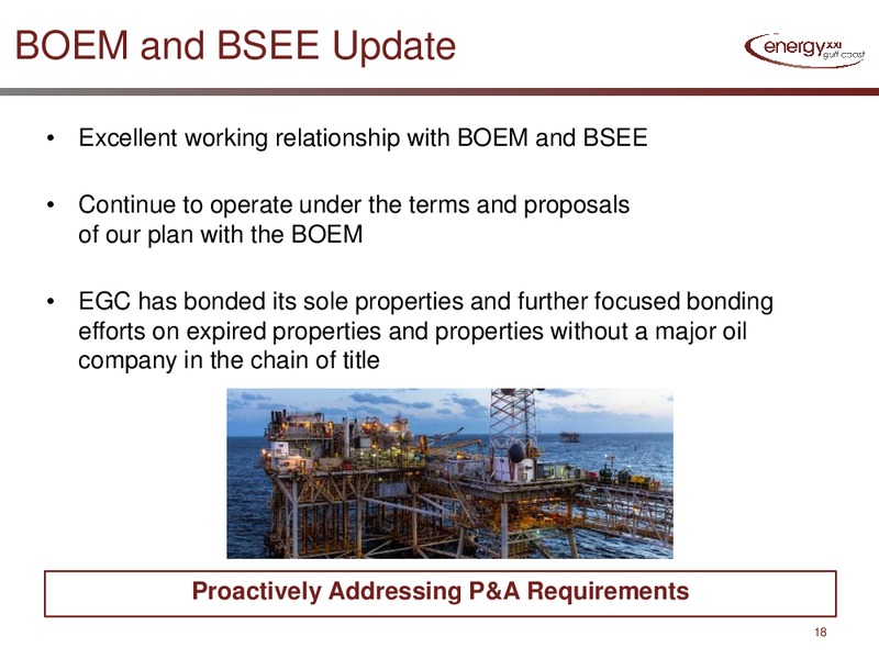 1Q 2017 Conference Call – Energy XXI Gulf Coast, Inc – slide 16