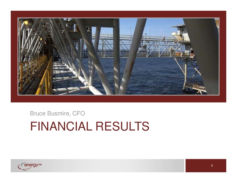 September 2015 Investor Presentation – Energy XXI Gulf Coast, Inc – slide 4