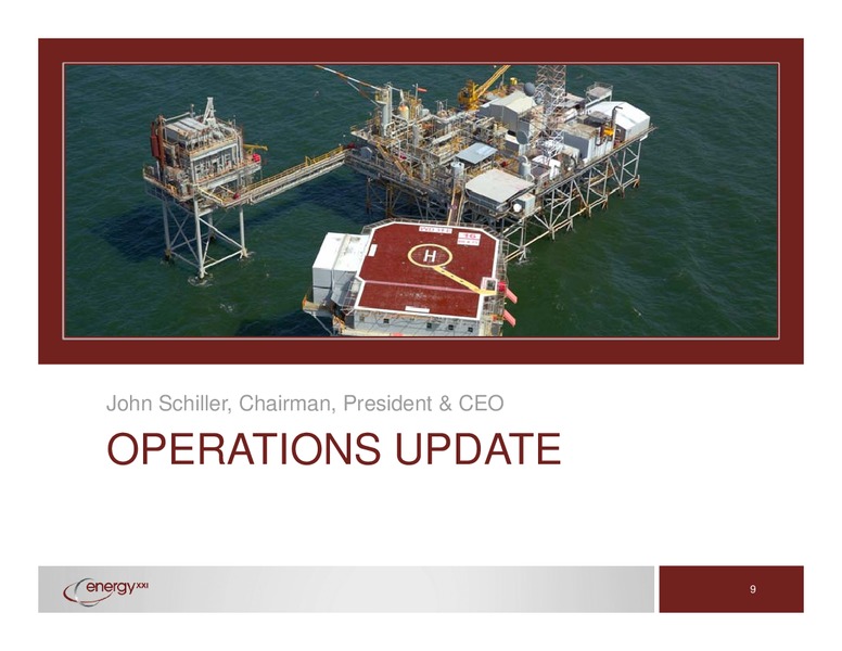 September 2015 Investor Presentation – Energy XXI Gulf Coast, Inc – slide 8