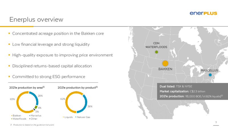 2Q 2021 Earnings Presentation – Enerplus Corp – slide 2