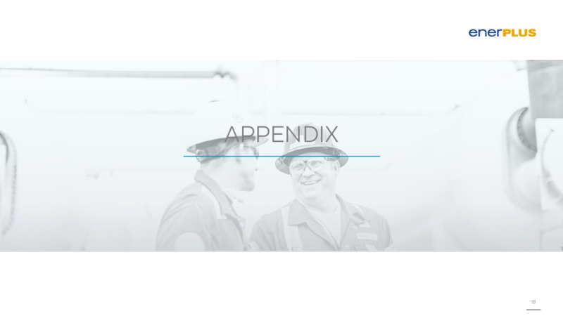August 2021 Investor Update – Enerplus Corp – slide 17