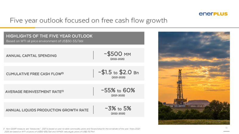 December 2021 Investor Update – Enerplus Corp – slide 10