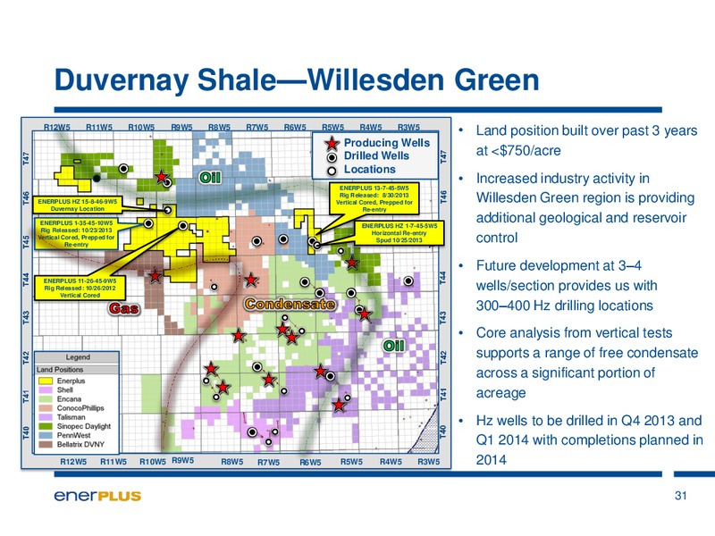 JANUARY 2014 INVESTOR PRESENTATION – Enerplus Corp – slide 32