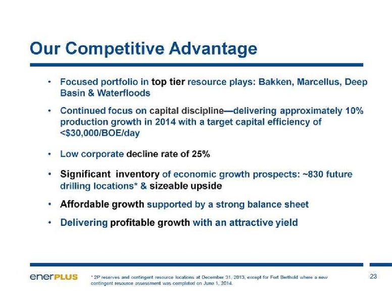 GHS ENERGY CONFERENCE – Enerplus Corp – slide 24