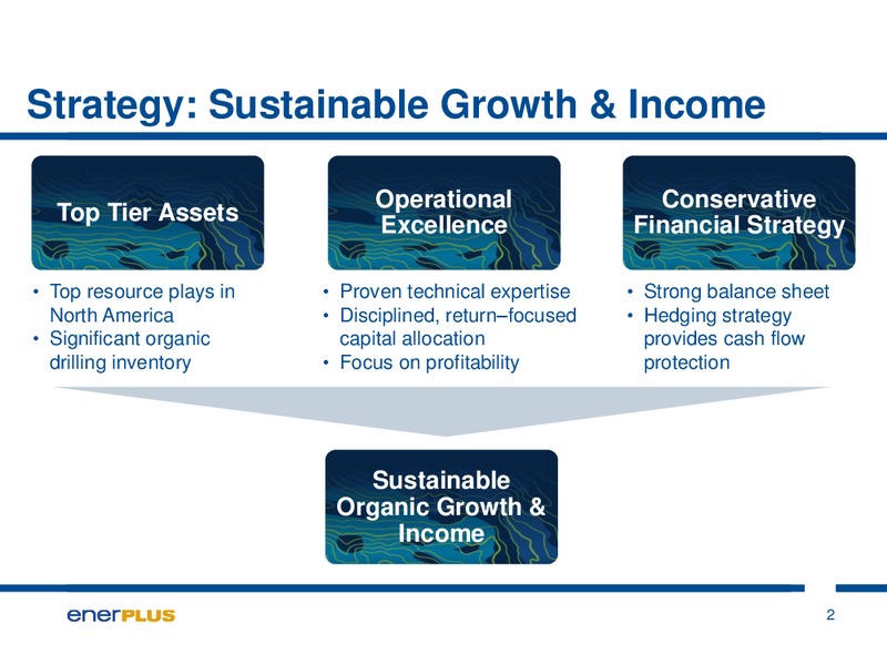 EnerCom The Oil and Gas Conference 2015 – Enerplus Corp – slide 2