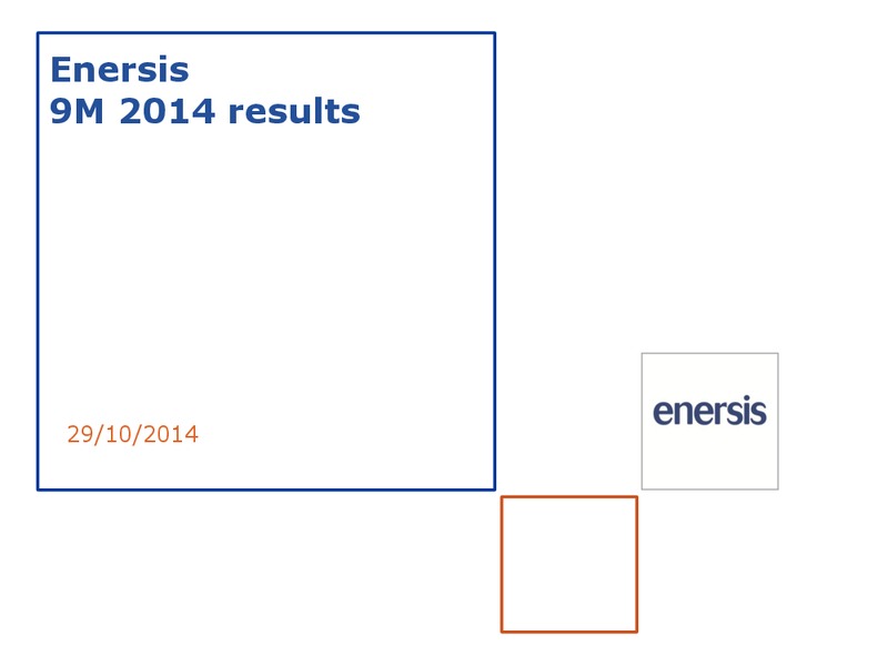 2014 results – Enersis – slide 1