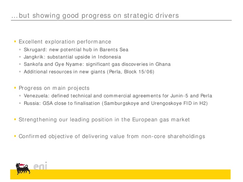 Q2 2011 Earnings Call – Eni Us Operating Co – slide 3