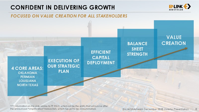 December 2018 Investor Presentation – Enlink Midstream Partners Lp – slide 8