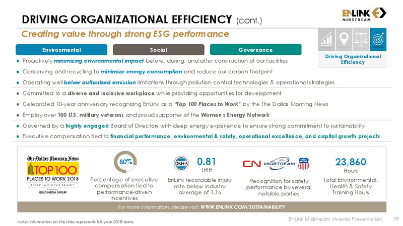 Wells Fargo Securities Midstream and Utilities Symposium – Enlink Midstream Partners Lp – slide 18