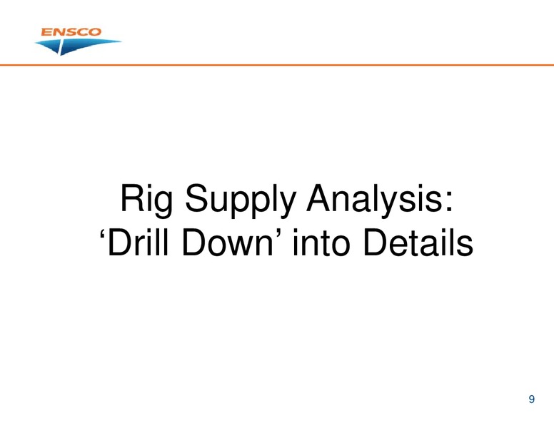 JUNE 2015 HOUSTON INVESTOR PRESENTATION – Ensco Plc – slide 8