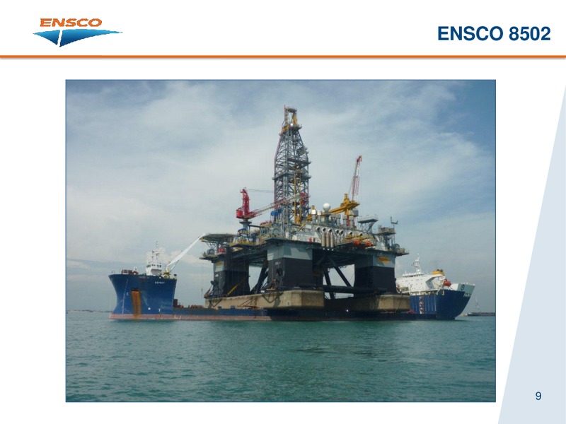 CAPITAL ONE SOUTHCOAST ENERGY CONFERENCE – Ensco Plc – slide 9