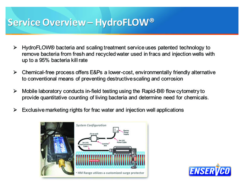 May 2016 Investor Presentation – Enservco Corp – slide 13