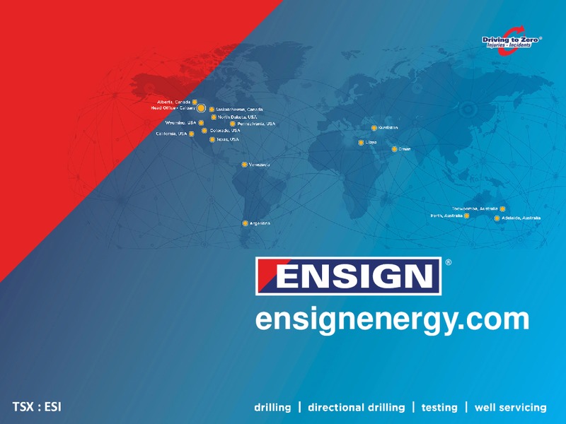 Cowen Ultimate Energy Conference – Ensign Energy Services Inc. – slide 21