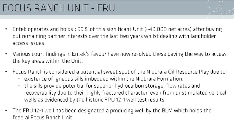 Company Presentation – Entek Energy Ltd. – slide 13