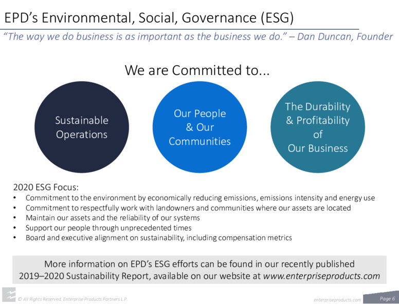 February 2021 Investor Presentation – Enterprise Products Partners LP – slide 5