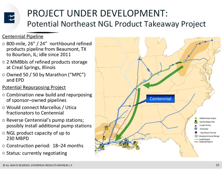 Barclays MLP Corporate Access Days – Enterprise Products Partners LP – slide 34