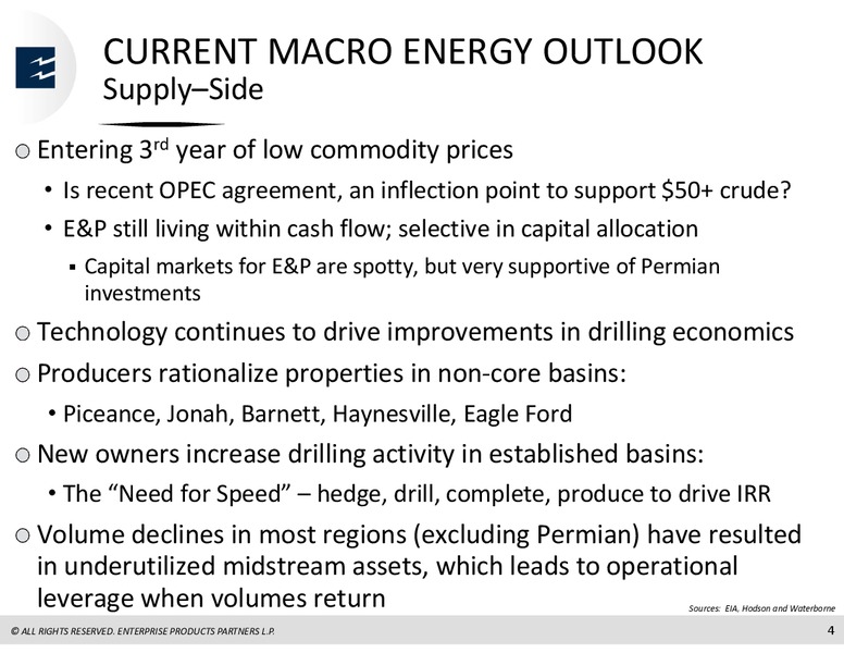 Barclays Investment Grade Energy & Pipeline Conference – Enterprise Products Partners LP – slide 3