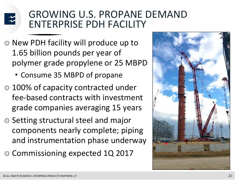 BARCLAYS INVESTMENT GRADE ENERGY & PIPELINE CONFERENCE – Enterprise Products Partners LP – slide 19