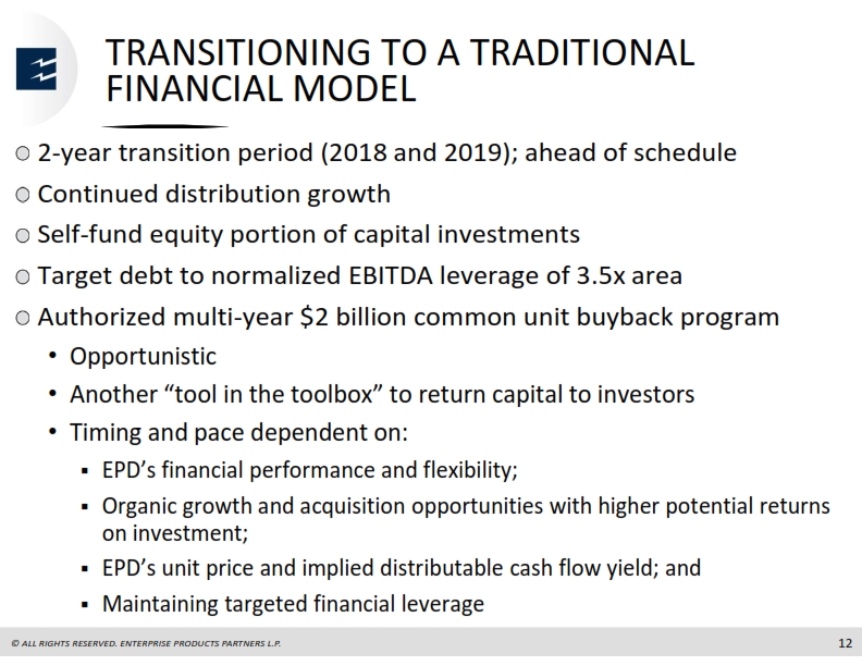 Mizuho Energy Summit – Enterprise Products Partners LP – slide 11