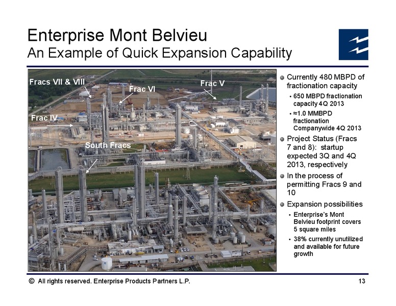 Key Midstream Developments in the US Gulf Coast – Enterprise Products Partners LP – slide 12