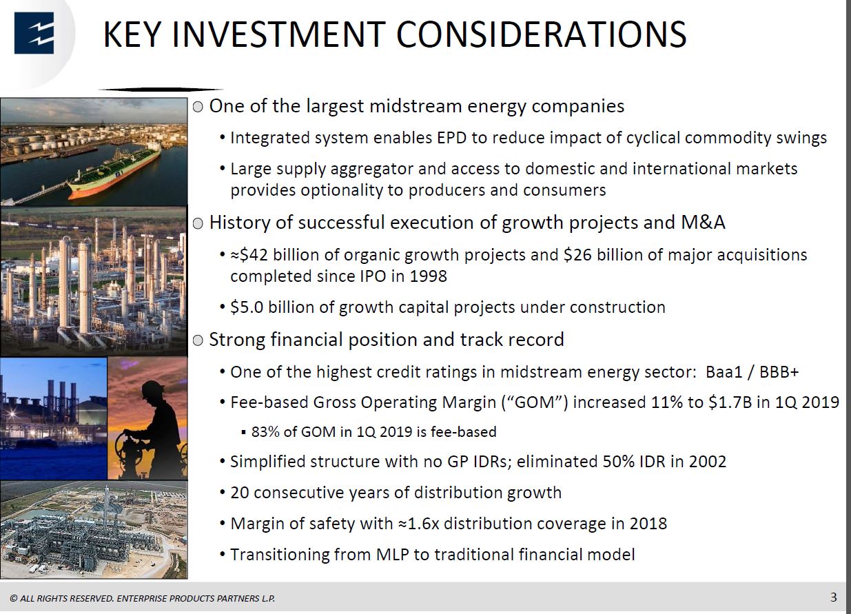MLP and Energy Infrastructure Conference – Enterprise Products Partners LP – slide 2
