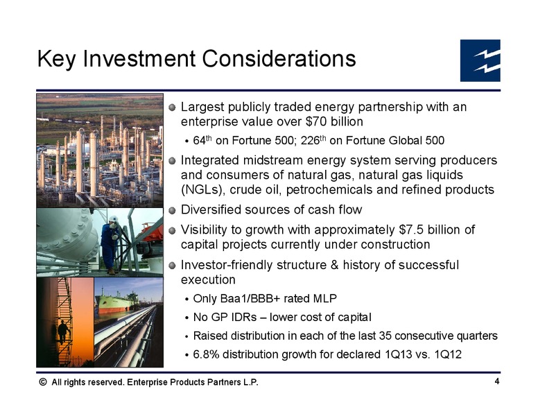 Salient MLP Investor Conference – Enterprise Products Partners LP – slide 2