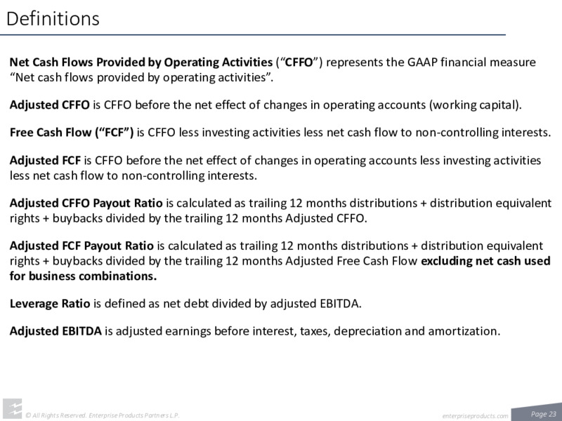 2Q 2022 Earnings Presentation – Enterprise Products Partners LP – slide 22