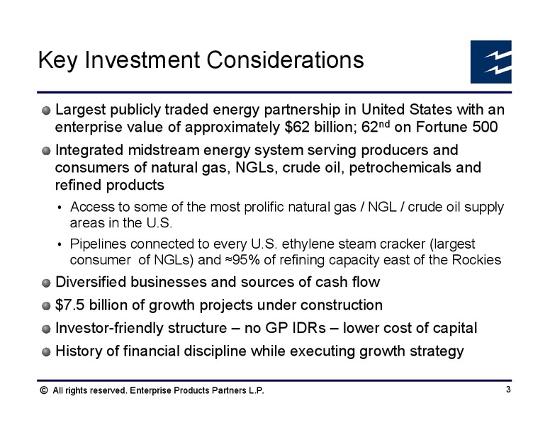 Citi 2012 MLP and Midstream Infrastructure Conference – Enterprise Products Partners LP – slide 2