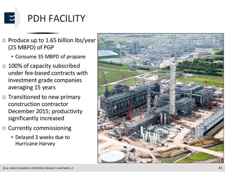 Raymond James North American Energy Forum October 2017 – Enterprise Products Partners LP – slide 44