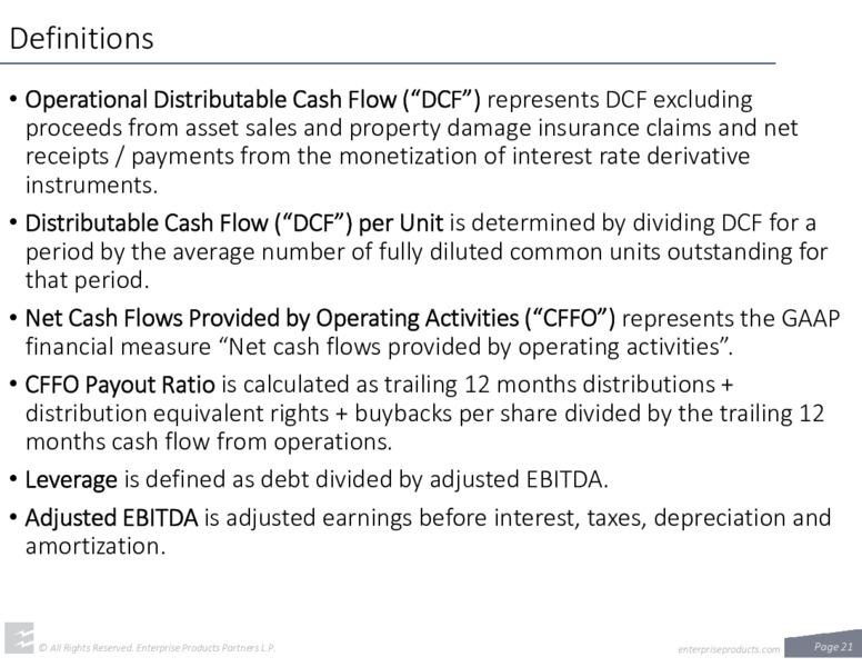 Q3 2020 Earnings Presentation – Enterprise Products Partners LP – slide 20