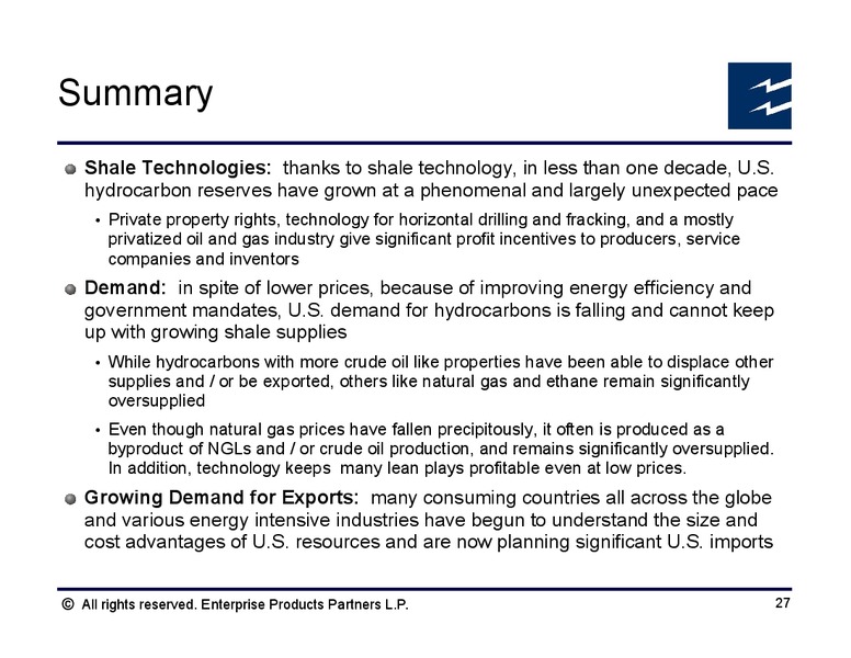Citi Basic Materials Symposium – Enterprise Products Partners LP – slide 26