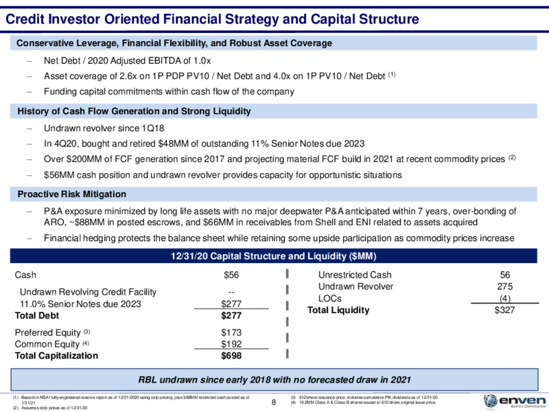 March 2021 Investor Presentation – Enven Energy – slide 7