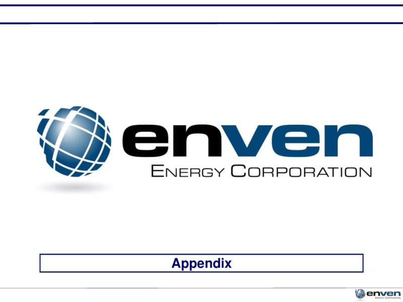 March 2021 Investor Presentation – Enven Energy – slide 31