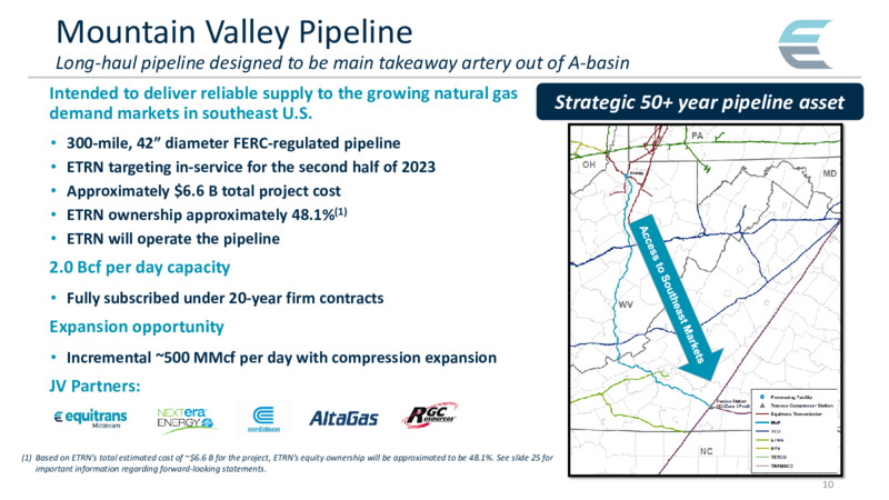 May 2022 Investor Presentation – Equitrans Midstream Corp. – slide 10