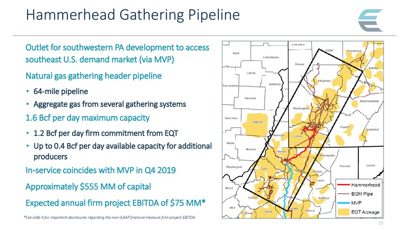 Investor Presentation – Equitrans Midstream Corp. – slide 21