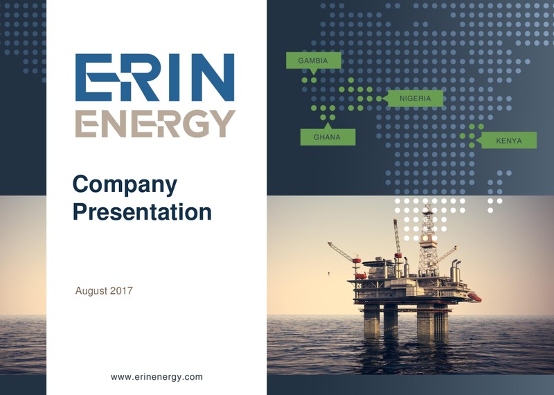 Enercom The Oil and Gas Conference – Erin Energy Corp. – slide 1
