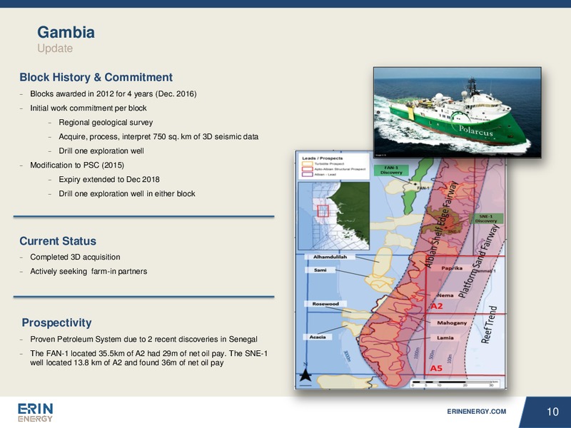 Africa Oil Week Conference – Erin Energy Corp. – slide 9