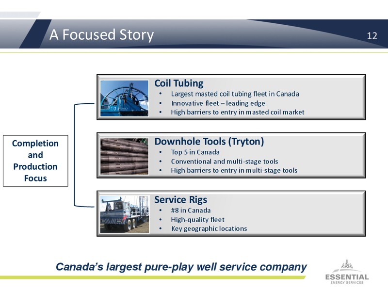 Peters and Co 2015 Energy Conference – Essential Energy Services – slide 11