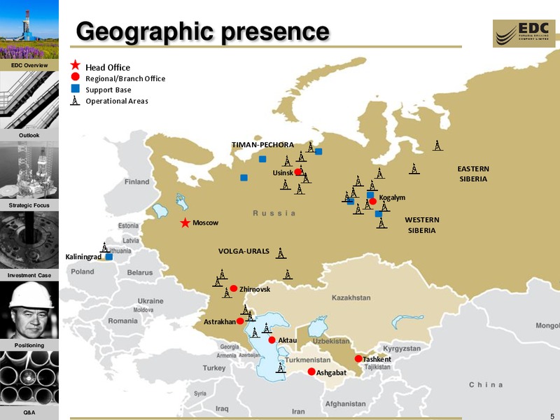 THE RUSSIA FORUM 2012 – Eurasia Drilling Company Limited – slide 4
