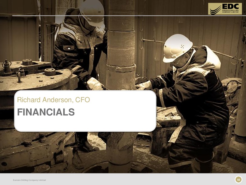 CAPITAL MARKETS DAY – Eurasia Drilling Company Limited – slide 54